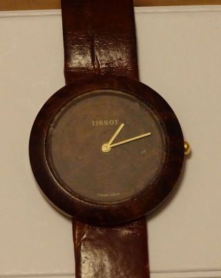 Tissot Woodwatch Armbanduhr Bild