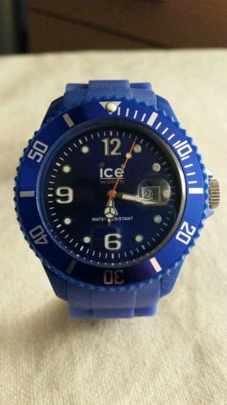 Ice Watch Big Blue (blau) Armbanduhr Bild