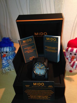 Mido Multifort Black - Orange Bild