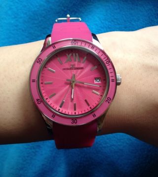 Jacques Lemans Uhr Pink Bild