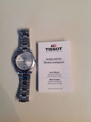 Tissot Herren Armbanduhr Uhr - Pr 50 Silber Bild