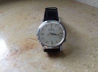 Bulova Accutron Quartz Stimmgabelwerk Armbanduhr Bild