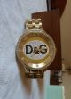 Schicke Dolce & Gabbana D&g Prime Time Gold Armbanduhr Armbanduhren Bild 1