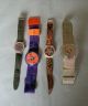 Uhr Sammlung Swatch 4x Auch Pop Swatch Armbanduhr Uhrensammlung Armbanduhren Bild 1