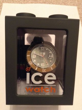 Ice - Watch Herren - Armbanduhr Xl Style Forest Green Analog Quarz Silikon Sw.  Gl.  B.  S Bild
