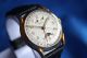 Zentra Armbanduhr Felsa 465 Mondphase,  Vollkalender,  Chrono Ca.  1955 Gold Armbanduhren Bild 3