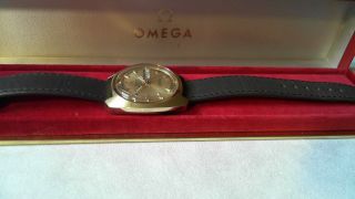 Omega Electronic Stimmgabeluhr F 300 Chronometer,  Omega Box,  20 Micron Bild