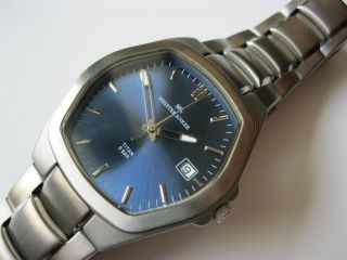 Meister Anker - Titan - Uhr - Herrenuhr - Datum - Blau - Bild