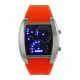 Led Lcd Digital Watch Quarz Armband Uhr Herrenuhr Damenuhr Sportuhr Uhr Silikon Armbanduhren Bild 3