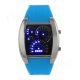 Led Lcd Digital Watch Quarz Armband Uhr Herrenuhr Damenuhr Sportuhr Uhr Silikon Armbanduhren Bild 5