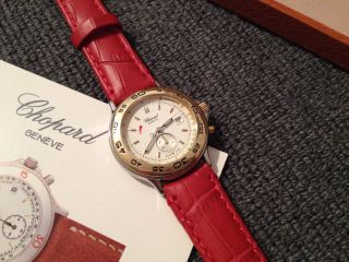 Chopard Mille Miglia 8163 Armbanduhr Damen Uhr Gold 750 Edelstahl Bild