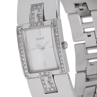 Guess Damen Uhren Silberfarben W75059l1 Hopscotch Bild