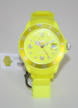 Ice - Watch Ice - Flashy Neon Yellow Big Ss.  Nyw.  Bbs.  12 Gelb Uvp 99,  00€ Bild