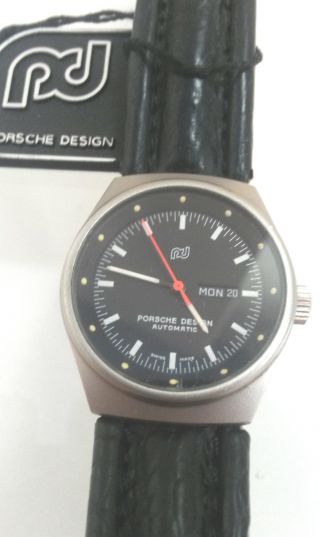 Orfina Porsche Design 7050 S Uhr Armbanduhr Automatik Fliegeruhr Tag Datum Bild