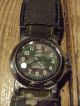 Uhr Us Army Mit Tarnfarbenklettband - Selten Armbanduhren Bild 1