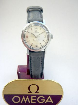 Vintage Omega Seamaster De Ville Damenuhr Cal 630 Ladies Wristwatch Bild