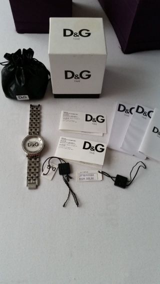 Dolce & Gabbana Prime Time Edelstahl Damenuhr Farbe Silber Bild