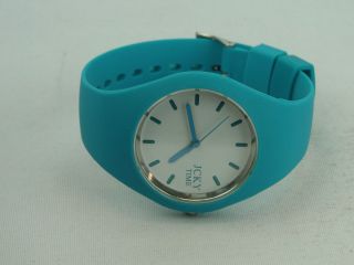 Watch Slim Turkis Uhr Armbanduhr Silikon Unisex Modell 2014 Bild