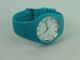 Watch Slim Turkis Uhr Armbanduhr Silikon Unisex Modell 2014 Armbanduhren Bild 1
