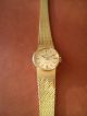 Omega De Ville 18k/ 750 Gold Gelbgold Damenuhr Lady Vintage Armbanduhren Bild 4