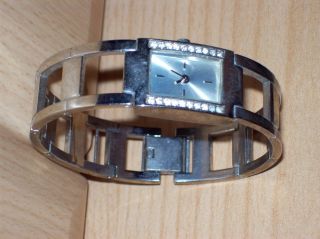 Armbanduhr Damen Uhr Avon Klunker Strass Stainless Blingbling Metall - Armband Bild