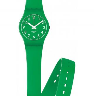 Swatch Damen Uhr Lady Green Verpackt Ovp Grün Lg 123 Bild