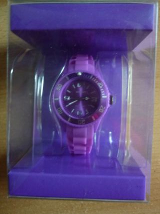 Ascot Colour Watch Mini Lila Uhr Aus Silikon Neu&ovp Bild