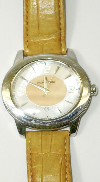 Jacques Lemans Damen Armband Uhr 1a Sehr Schön Perlmutt Zifferblatt Top Bild