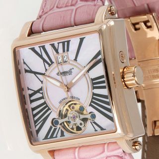 Org Ingersoll ♥ Damen Armbanduhr Liberty Limited Edition Rosa In7205pk Leder Bild