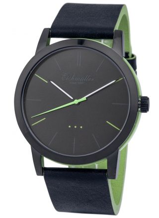Modische EichmÜller 2 - Farben Design Uhr 4004 Herrenuhr Damenuhr Watch,  Grün Bild