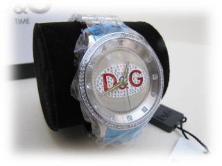 D&g Dolce&gabana Prime Time Dw0145 Damen Uhr Armbanduhr Edelstahl Bild
