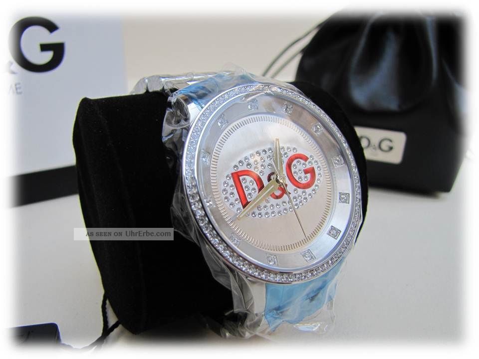 D&g Dolce&gabana Prime Time Dw0145 Damen Uhr Armbanduhr Edelstahl