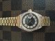 Rolex Lady Date,  18k 750 Gelbgold,  President Band,  Besatz Brillianten Ref.  69278 Armbanduhren Bild 1