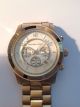 Armbanduhr Michael Kors Goldfarben Mk8077 Batterie,  Kaum Getragen Armbanduhren Bild 4