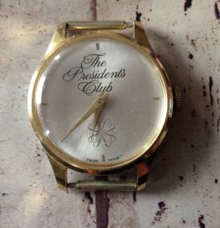 Vintage Lafayette The President ' S Club Armband Uhr Gesicht Look Bild
