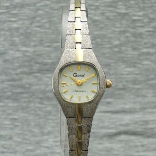 Damenuhr Garde Ruhla Quartz Elegant Bi - Color Damenarmbanduhr Quarzuhr Bild