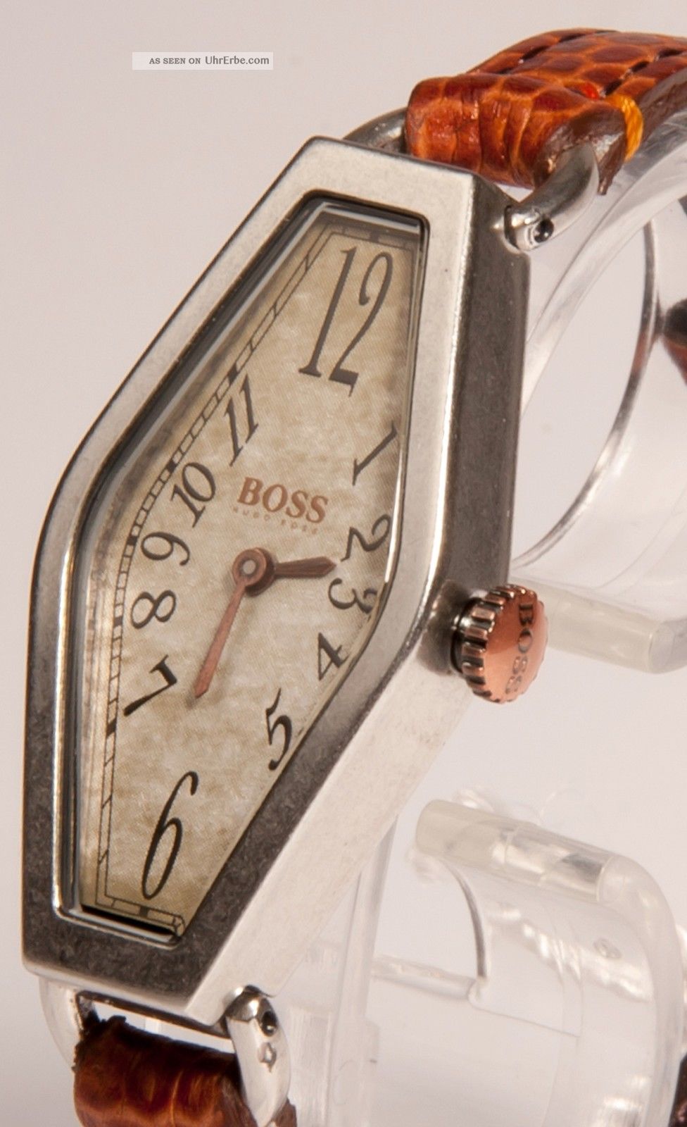 Hugo Boss Orange Damen Uhr Damenuhr Braun Edel Lederband 1502087