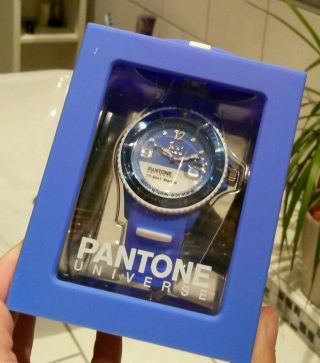 Armbanduhr Icewatch Pantone Universe Unisex Marina Blue Selten Bild