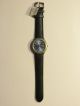 S.  Oliver Armbanduhr Uhr Schwarz Blau Lederarmband Wasserdicht Armbanduhren Bild 9