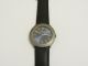 S.  Oliver Armbanduhr Uhr Schwarz Blau Lederarmband Wasserdicht Armbanduhren Bild 3