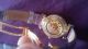 Damen Uhr Cacalla Gold Zart Lila,  Selten Armbanduhren Bild 2