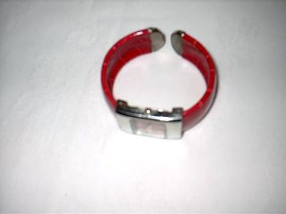 Spangen - Armbanduhr In Rot Für Damen.  Quarz:batterie Bild