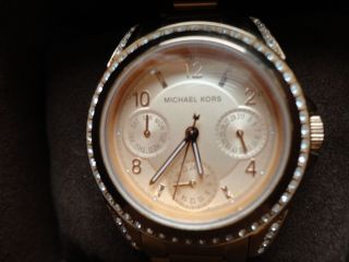 Michael Kors Armbanduhr Für Damen Rotgold Bild
