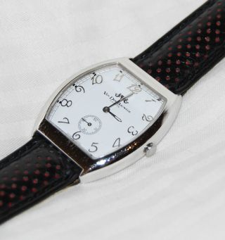 Van Der Bauwede Big Legend Silver 800 Swiss Made Watch Uhr - Bild