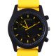 Neuer Charakter Convex Black Dial Girls ' Rubber Strap - Quarz - Uhr Gelb Armbanduhren Bild 2