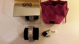 Dolce Gabbana Damen Armbanduhr Scotland Silberfarben Bild