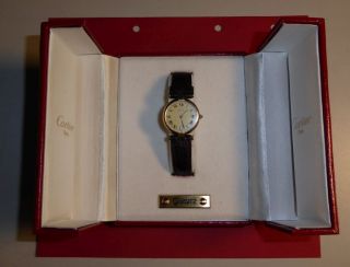 Damen Armbanduhr Quartz – Must De Cartier Bild