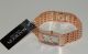 Edel -,  Madison Armbanduhr,  Rotgold / Kupfer Strass - Steinchen Wow Armbanduhren Bild 2