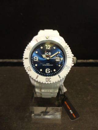 Ice Watch Si.  Wb.  B.  S.  10 Damen Uhr Herren Unisex Weiss/ Blau Bild