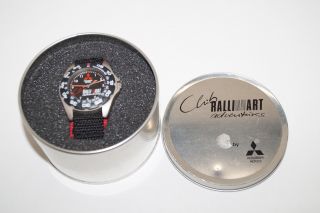Mitsubishi Club Ralliart Adventures Armbanduhr Ungetragen Batterien Sind Leer Bild